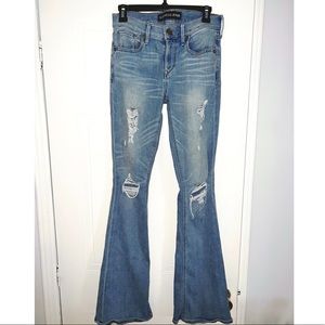 Express midrise flare Jean
